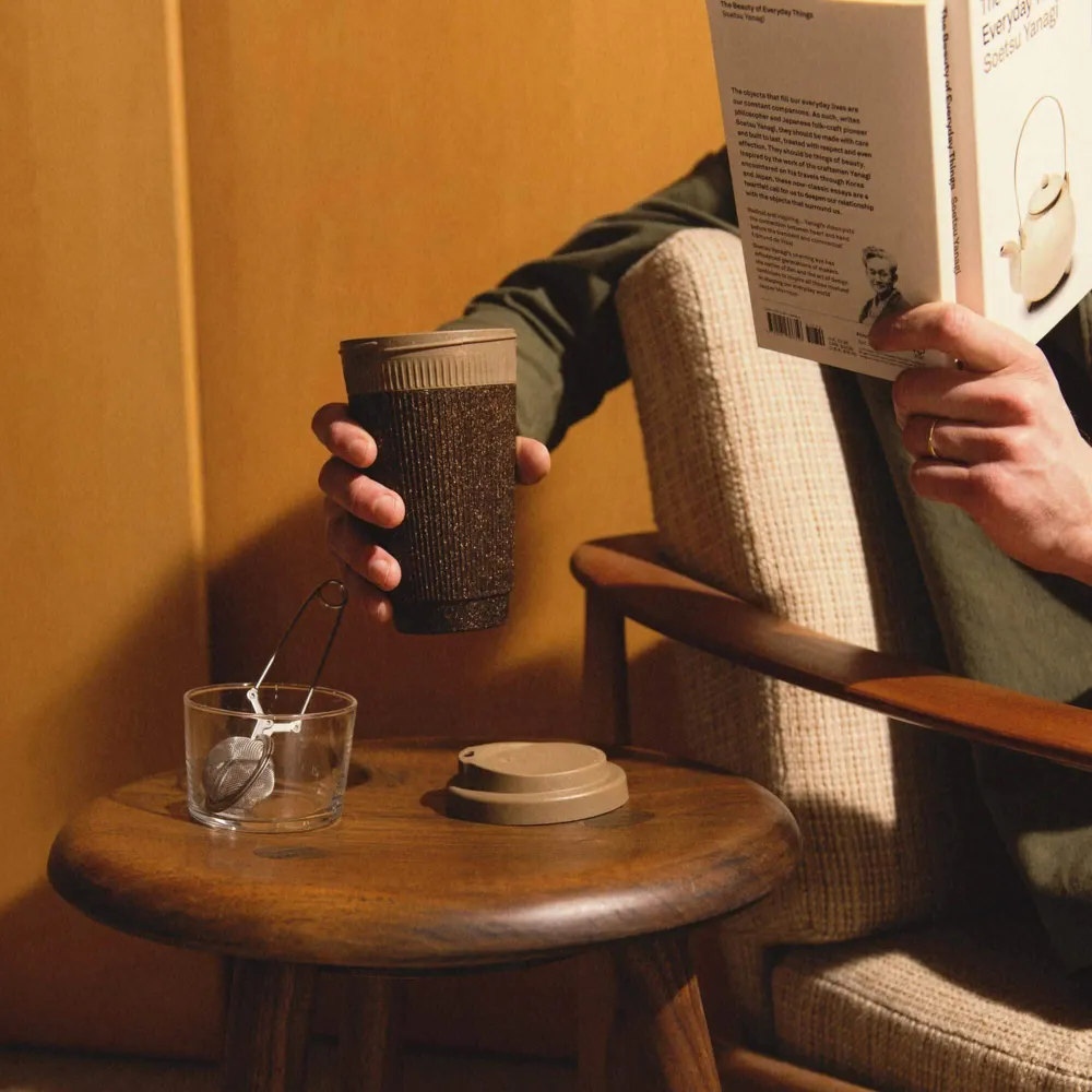 Tazza riutilizzabile base di caffè