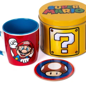 Tazza + Sottobicchiere Super Mario