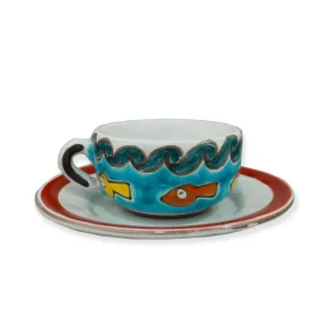Tazzina da caffè bombata bassa Mazara del Vallo