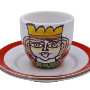 Tazzina Da Caffè Bombata Regina