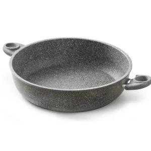 Tegame Antiaderente 2 Manici Cuore di Pietra 20 cm Accademia Mugnano