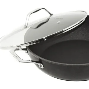 TEGAME CM 28 BLACK TITAN PRO + COPERCHIO