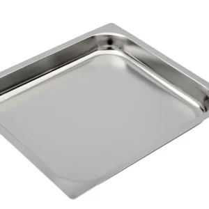 Teglia acciaio inox GN2/3 con altezza 4 cm