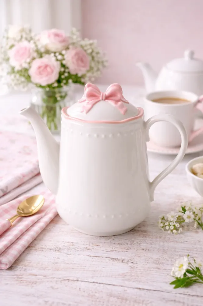 Teiera 950 ml “Ribbon Grace” Isabelle Rose