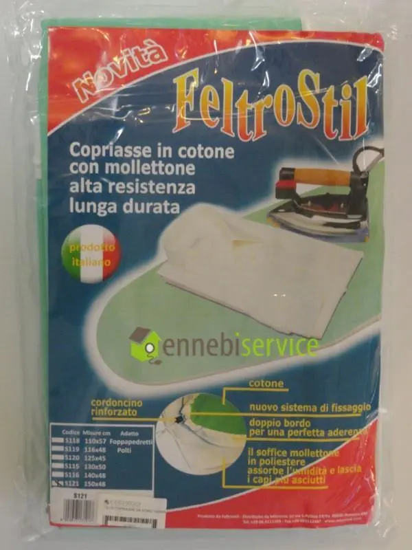 Telo copri asse da stiro 150x48 Universale