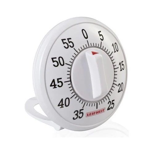 Timer cucina Leifheit 22600 COMFORTLINE Meccanico 60 Minuti Bianco