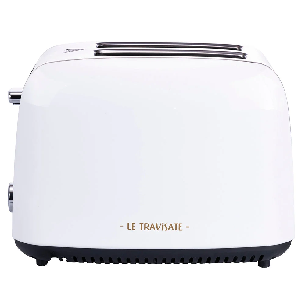 Tostapane Elettrico 28,5x18,5x19,5 cm 925W VdE Tivoli 1996 Le Travisate Bianco