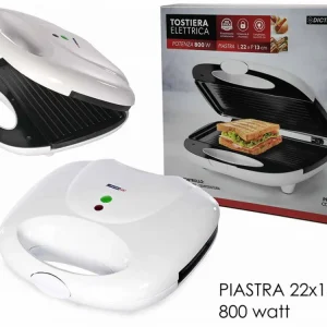 Tostiera 800w bianca 619800