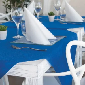 Tovaglia 140x140 Airspun Packservice Oltremare 70 Pezzi