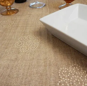 Tovaglia 140x140 Spunlace Packservice Micro Rosita Cacao 50 Pezzi