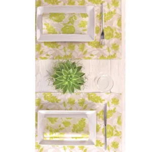 Tovaglietta 30x50 Airlaid Packservice Mono Garden Verde 700 Pezzi