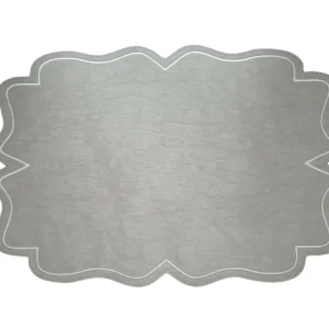 Tovaglietta di colore grigio 35x48cm