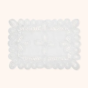 Tovaglietta Rettangolare Bordo Pizzo