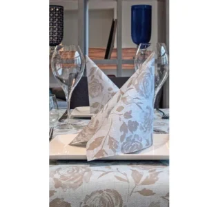 Tovaglietta Runner You & Me 120x48 Airlaid Packservice Plus Florence Celeste 200 Pezzi