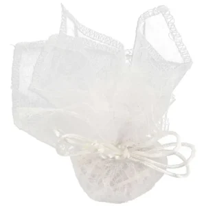 Tulle bianco con tirante