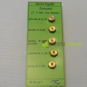 Ugelli 6mb metano 5pz zanussi Micromic