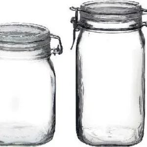 VASO ERMETICO VETRO PER ALIMENTI 'FIDO' 1500 ml Bormioli