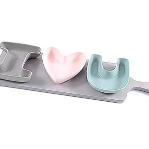 Vassoio c/3 ciotole i love you pb17695