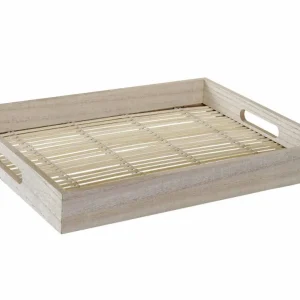 Vassoio dec.rattan 40x5x30 ld-181407