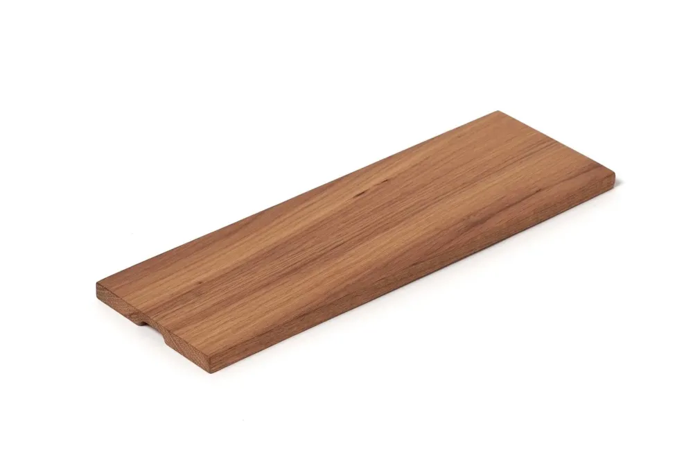 Vassoio Lab 18/10 legno, semplice