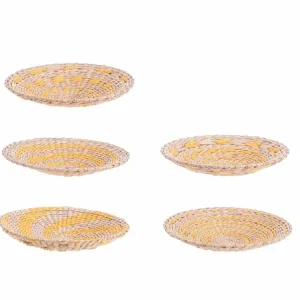 Vassoio linea islas to colore giallo 5 assortimenti d.30cm