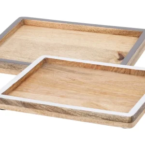 Vassoio mango naturale 23cm assortiti