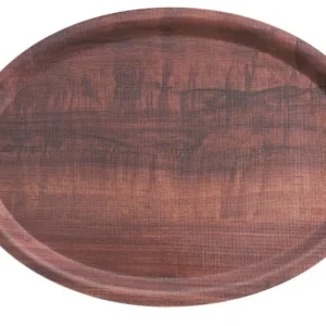 Vassoio ovale non -slip 20x26,5 cm
