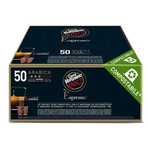 VERGNANO 50 CAPSULE COMPATIBILI PER NESPRESSO * - Miscela Arabica