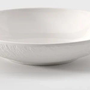 Villeroy & Boch Ciotola per zuppa Manufacture – 430 ml, Ø 23,5 cm, porcellana, bianco, lavabile lavastoviglie