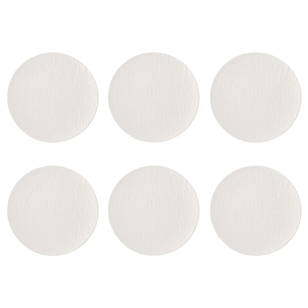 VILLEROY & BOCH Manufacture Rock Bianco Set 6 Pezzi Piatto Pizza 32cm Porcellana