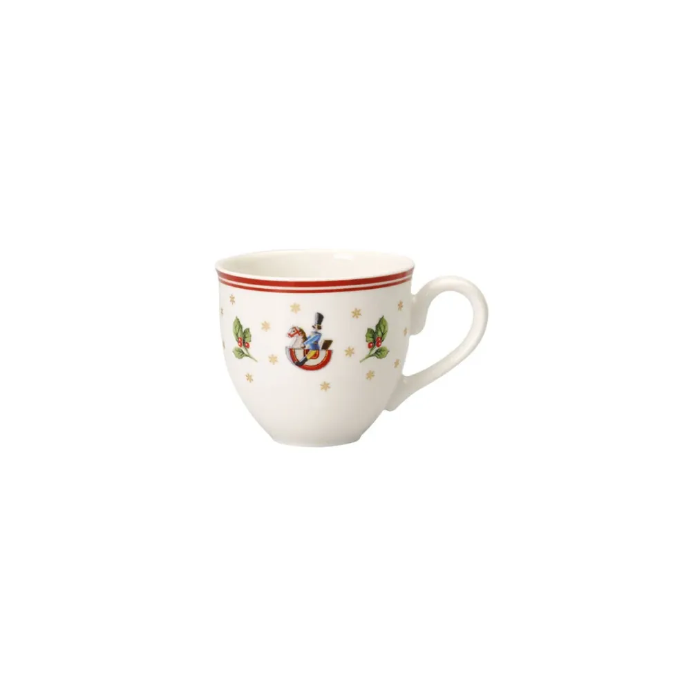 VILLEROY & BOCH Toy's Delight Tazza Tazzina da Caffè 6 Pezzi 100ml Tavola Natale