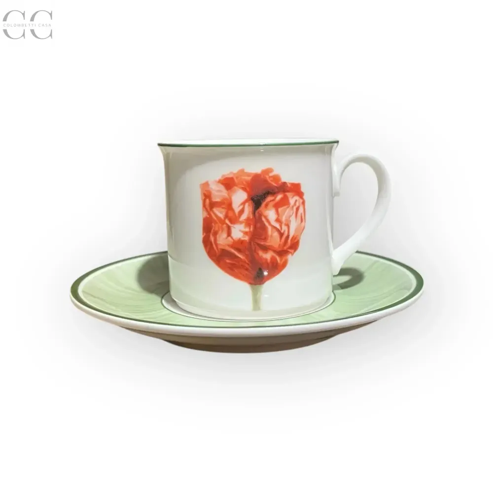Villeroy&Boch Flora set 6 tazzine da caffè papavero