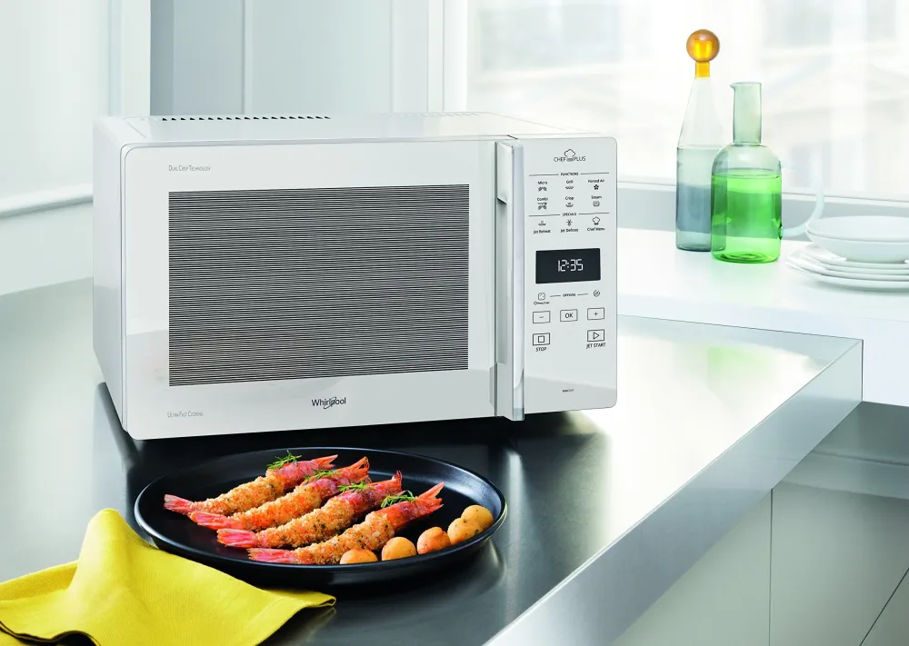 Whirlpool MCP 349 WH Forno Microonde Chef Plus termoventilato Bianco