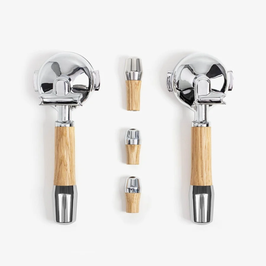 Wiedemann set di maniglie per ECM legno di quercia con leva bilanciere V2 Wiedemann Manufaktur