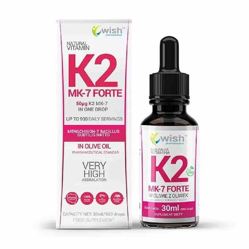 Wish Natural Vitamine K2MK-7 Forte gocce 30ml