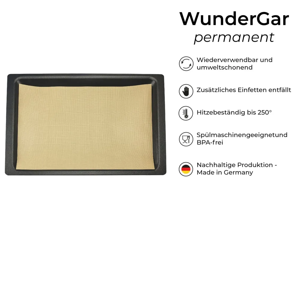 WunderGar® Pellicola da forno permanente per il forno