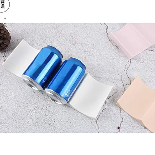 YARNOW Plastica Vino Bottiglia di Acqua Display Mat Impilabile Frigorifero Scimmia Stuoia Rack Organizer Lattine Bottiglie...