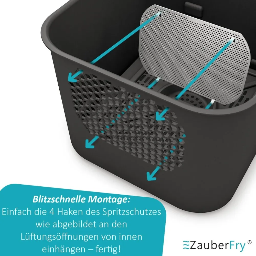 ZauberFry | Paraspruzzi per Ninja Double Stack SL400EU (set di 2)