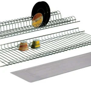 scolapiatti cromato kit 86 cm