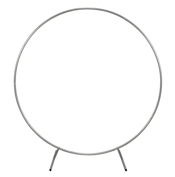 Arco nuziale Monster argento e 1x salice piangente bianco 240 cm bianco bollente 29314