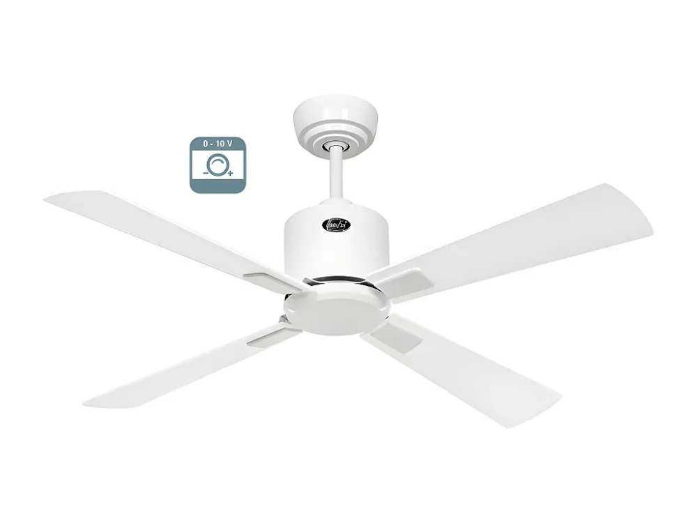 ECO NEO III 103, Ventilatore Senza Luce Corpo Acciaio bianco, CasaFan