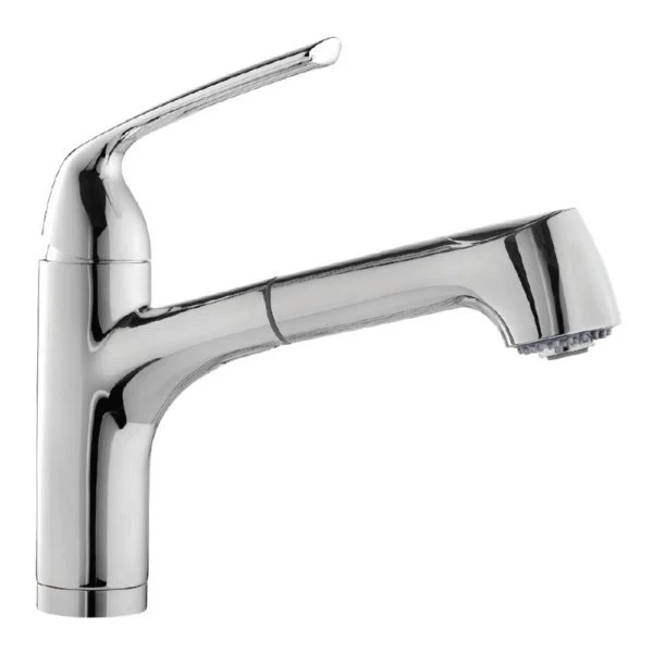 Hamat - QUPO-2010 PC - Quantum Bar Dual Function Pull Out Kitchen Faucet Polished Chrome
