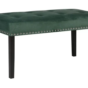 Panca velluto verde YORKTON