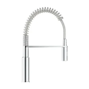 Robinet évier de cuisine Get, mitigeur monocommande 2 jets, robinet avec douchette extractible professionnelle, 303610