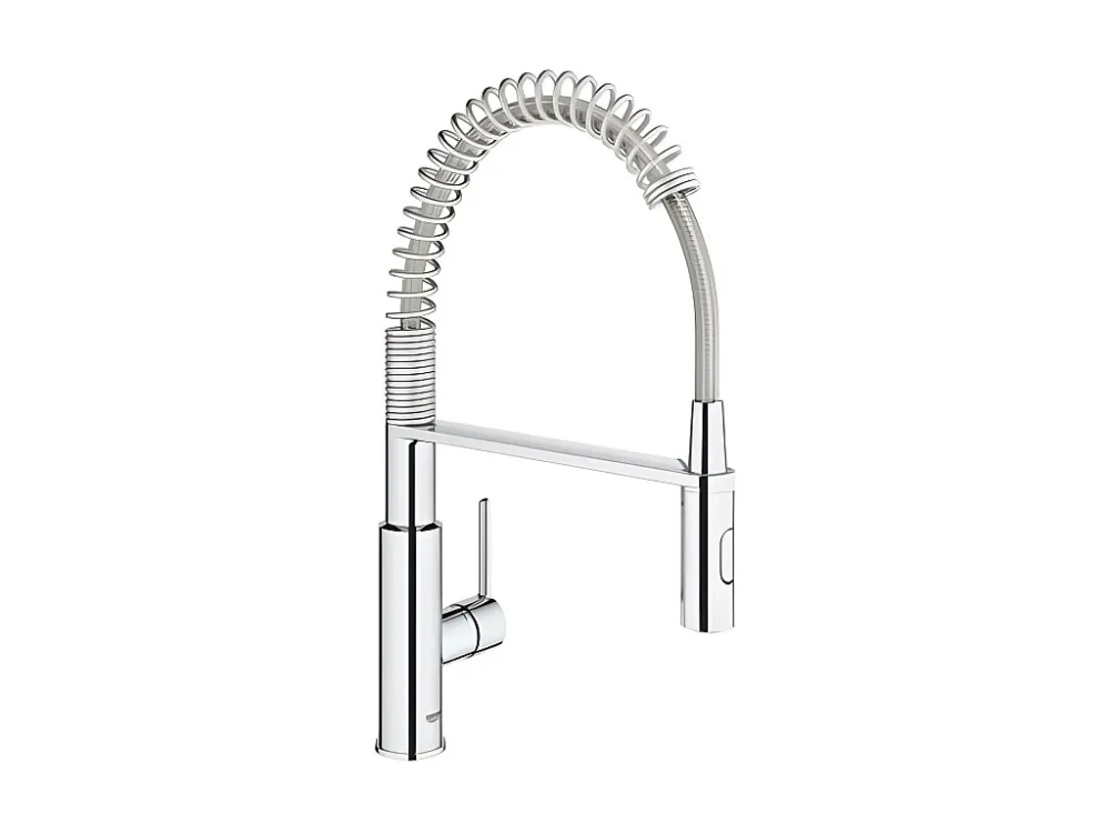 Robinet évier de cuisine Get, mitigeur monocommande 2 jets, robinet avec douchette extractible professionnelle, 303610