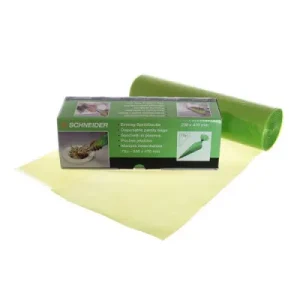 Sac à poche Schneider EW ECO punta chiusa 470 x 230 mm arrotolata 70 µ colore verde confezione: 100 pezzi/scatola 391810