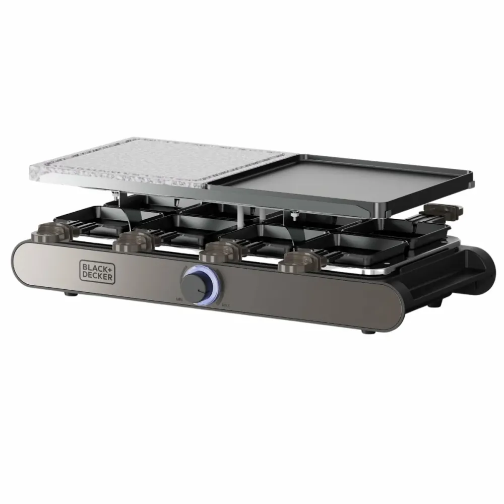 Piastra da Cucina Nero puro & Decker BXFC1400E 1400 W
