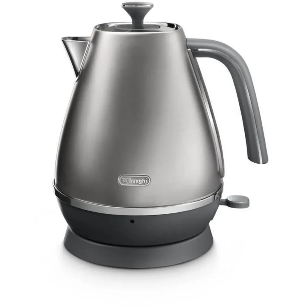 Bollitore DeLonghi KBI2001.S 2000 W 1,7 L Argentato Cromo Metallo