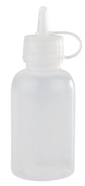 Bottiglia da spremere APS -MINI- Ø 35 cm altezza: 95 cm 005 litri polietilene trasparente con coperchio vite tappo conf. d...