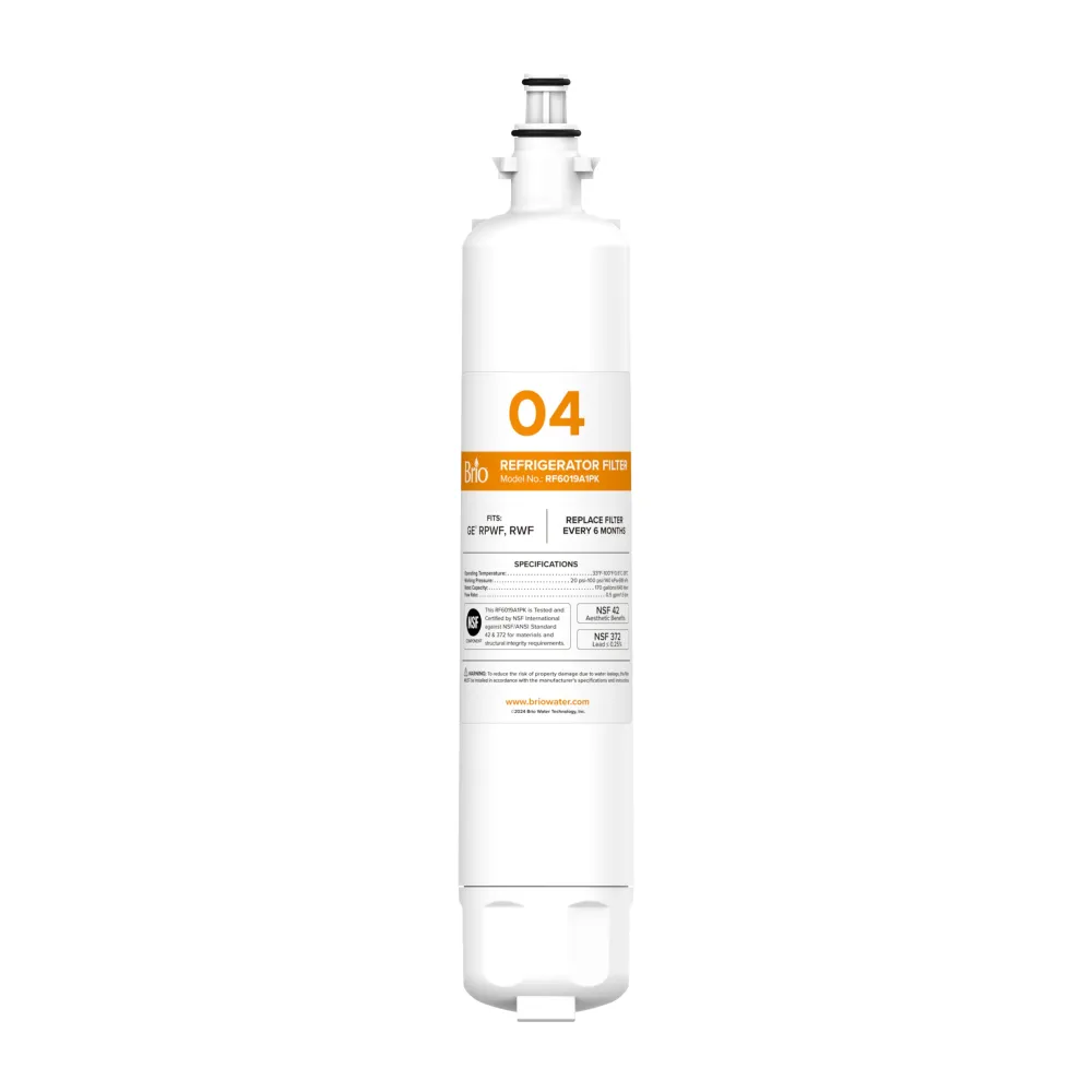 Refrigeratore Dispenser Brio 6019A Refrigerator Filter - GE RPWF, RWF1063, RWF3600A, WSG-4, DWF-36, R-3600, MPF15350